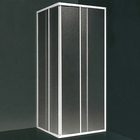 copy of Box doccia angolare scorrevole, apertura centrale, misura cm.80x80 (riducibile)